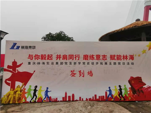 重庆林海实业集团有限公司开展毅起走活动